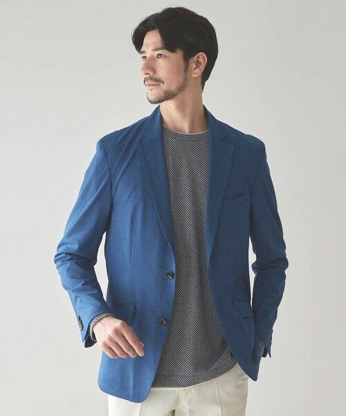 MEN'S BIGI / メンズビギ テーラードジャケット | ストレッチスラブカチオンテーラードジャケット | 詳細21