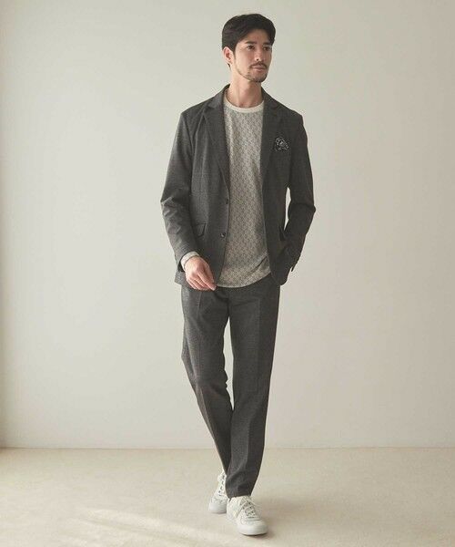 MEN'S BIGI / メンズビギ その他パンツ | 【セットアップ着用可】メランジプリントポンチスラックス | 詳細3