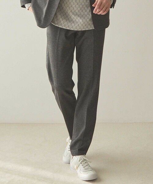 MEN'S BIGI / メンズビギ その他パンツ | 【セットアップ着用可】メランジプリントポンチスラックス（ブラック）