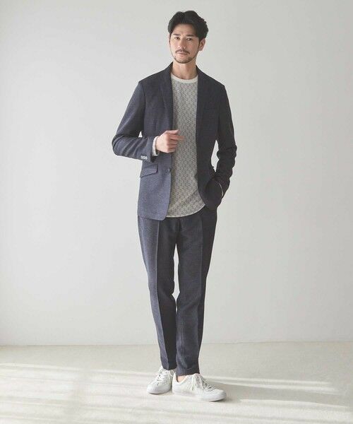 MEN'S BIGI / メンズビギ その他パンツ | 【セットアップ着用可】メランジプリントポンチスラックス | 詳細8