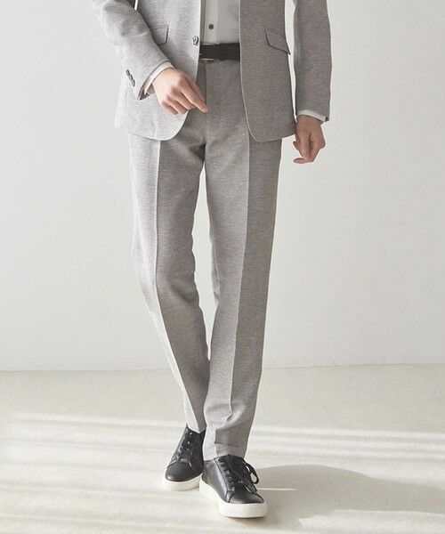 MEN'S BIGI / メンズビギ スラックス・ドレスパンツ | カラミ織りスラックス | 詳細1