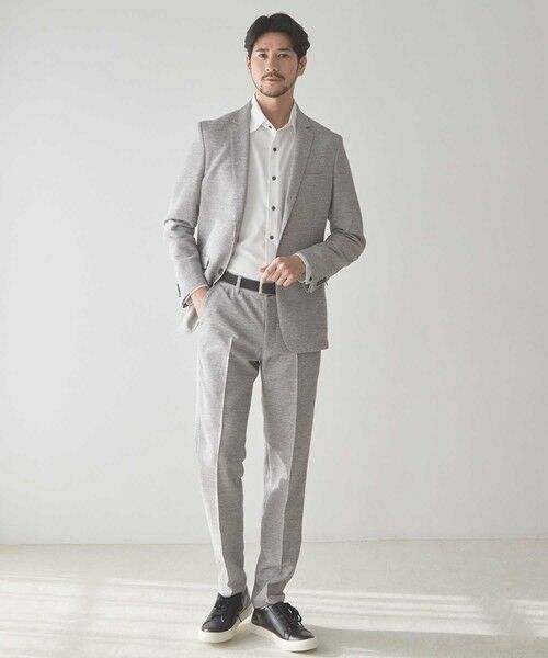 MEN'S BIGI / メンズビギ スラックス・ドレスパンツ | カラミ織りスラックス | 詳細5