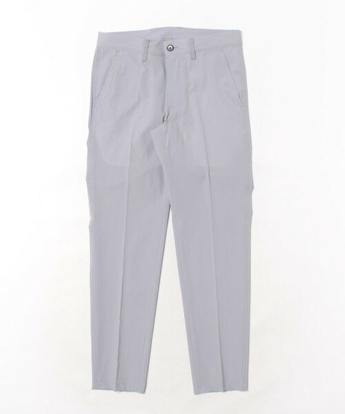 MEN'S BIGI / メンズビギ スラックス・ドレスパンツ | ハイパーストレッチポリエステルタフタスラックス（ライトグレー）