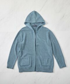 MEN'S BIGI / メンズビギ ニット・セーター | ウォッシャブルボタンレスパーカーカーディガン
