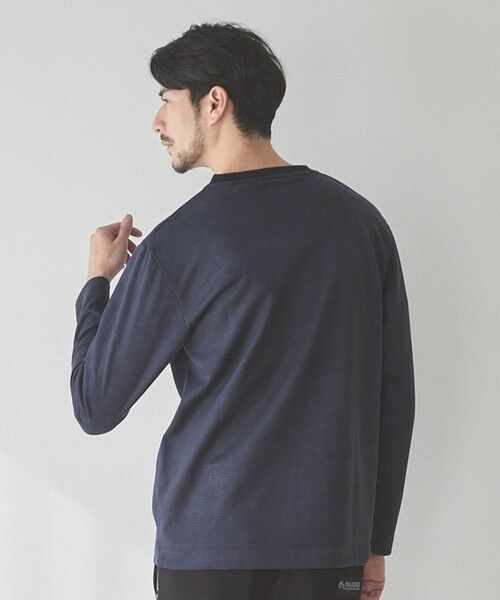 MEN'S BIGI / メンズビギ スウェット | フェイクスウェードエンボス加工スウェット | 詳細7