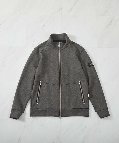 MEN'S BIGI / メンズビギ その他アウター | 『プロスペリティ』コラボストレッチポンチスタンドカラーブルゾン（グレー）