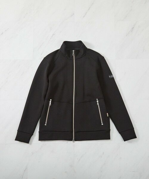 MEN'S BIGI / メンズビギ その他アウター | 『プロスペリティ』コラボストレッチポンチスタンドカラーブルゾン（ブラック）