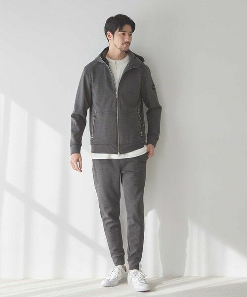 MEN'S BIGI / メンズビギ スウェット | <プロスペリティ×UNION STATION>ストレッチポンチジップアップパーカ | 詳細12