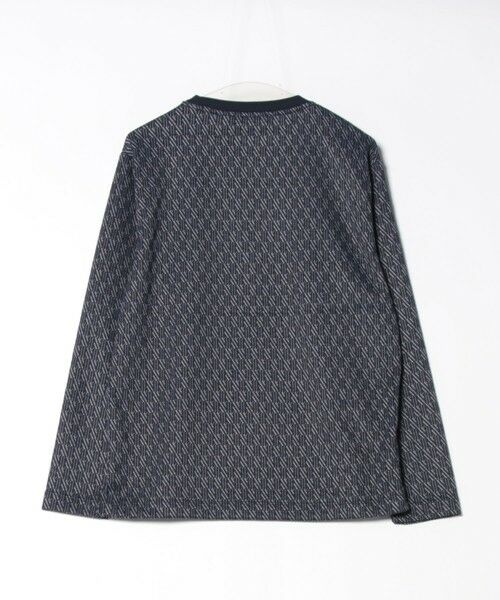 MEN'S BIGI / メンズビギ Tシャツ | <UNION STATION by MEN'S BIGI>ジオメトリックジャガードロンT | 詳細9