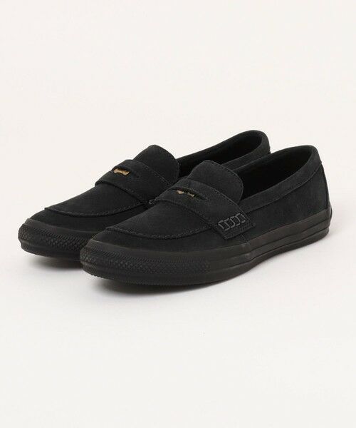 MEN'S BIGI / メンズビギ ビジネス・ドレスシューズ | 【CONVERSE】ALL STAR COIN LOAFER SU（ブラック）