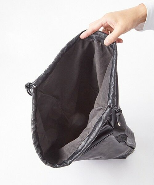 MEN'S BIGI / メンズビギ ショルダーバッグ | ドローストリングショルダーバッグ | 詳細4