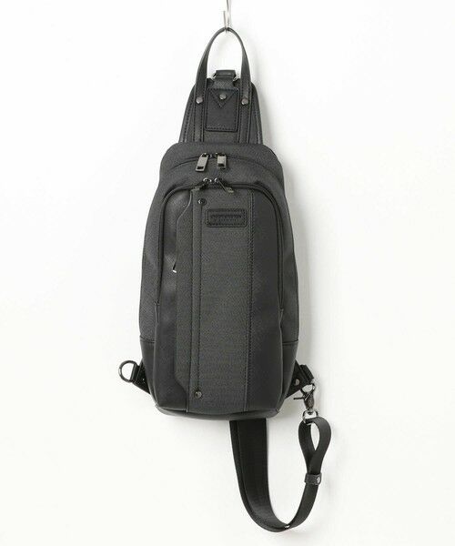 MEN'S BIGI / メンズビギ メッセンジャーバッグ・ウエストポーチ | ボディバッグ（チャコールグレー）