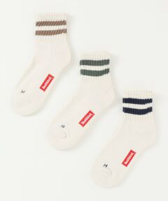 MEN'S BIGI / メンズビギ ソックス | Healthknit 2本ラインソックス
