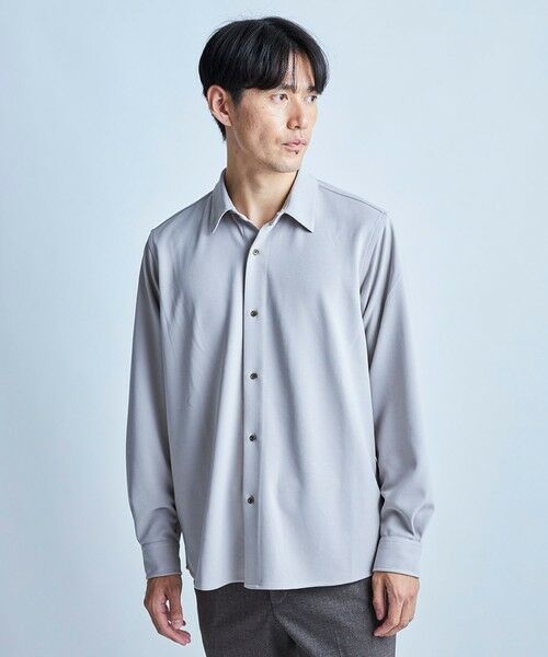 MEN'S BIGI / メンズビギ シャツ・ブラウス | アムンゼンジャージシャツ | 詳細1