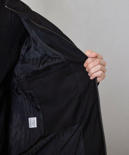 MEN'S BIGI / メンズビギ ダウンジャケット・ベスト | 【THERMOLITE / サーモライト】カルゼウールライク中綿ブルゾン | 詳細11
