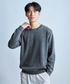 MEN'S BIGI / メンズビギ ニット・セーター | 表フェード加工ニット