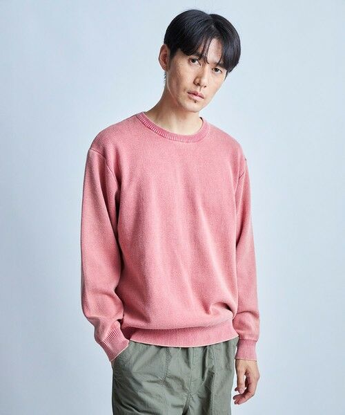 MEN'S BIGI / メンズビギ ニット・セーター | 表フェード加工ニット | 詳細8