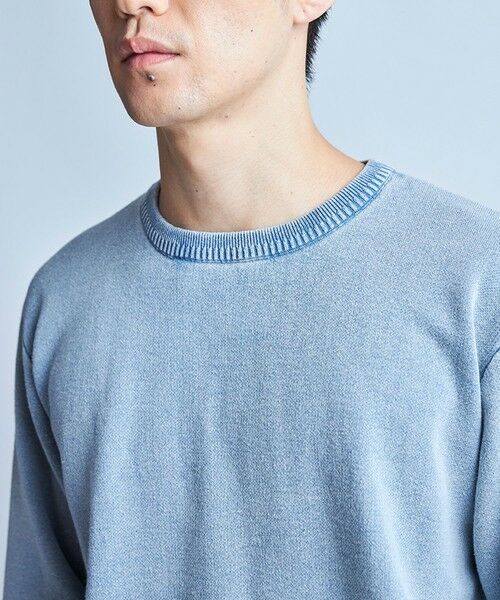 MEN'S BIGI / メンズビギ ニット・セーター | 表フェード加工ニット | 詳細14