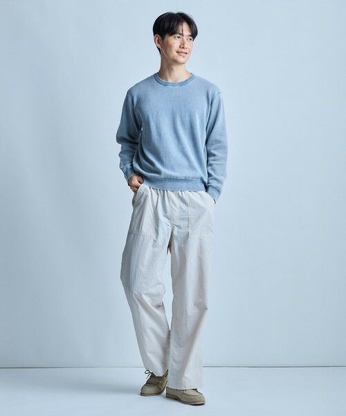 MEN'S BIGI / メンズビギ ニット・セーター | 表フェード加工ニット | 詳細15