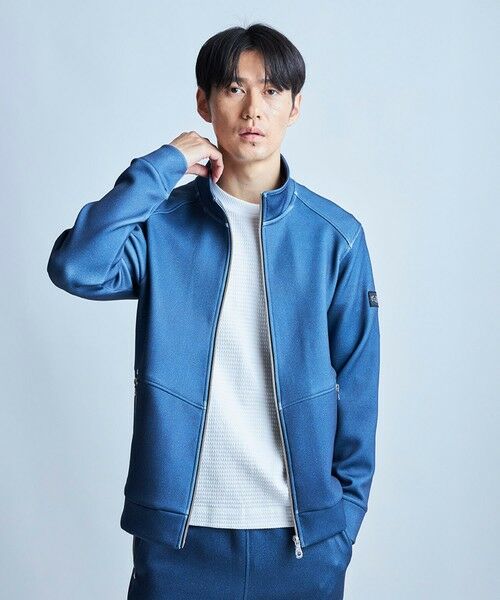 MEN'S BIGI / メンズビギ ブルゾン | PRO-SPERITYジップスタンドブルゾン（ネイビー）