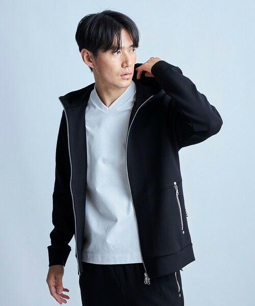 MEN'S BIGI / メンズビギ スウェット | PRO-SPERITYジップパーカ | 詳細1