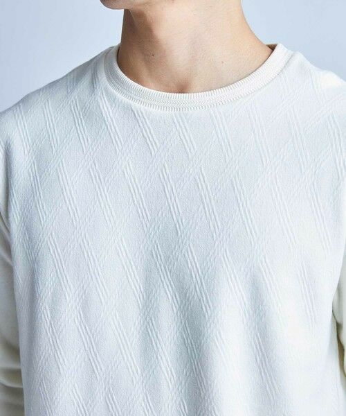 MEN'S BIGI / メンズビギ Tシャツ | ふくれJQDカットソー | 詳細4