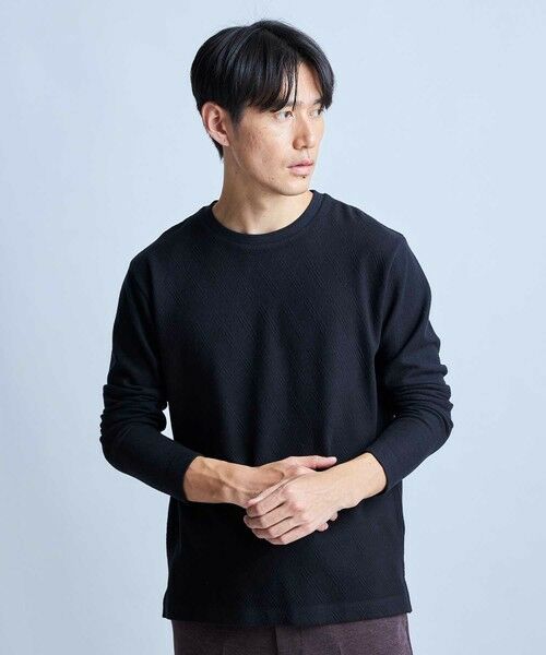 MEN'S BIGI / メンズビギ Tシャツ | ふくれJQDカットソー | 詳細6