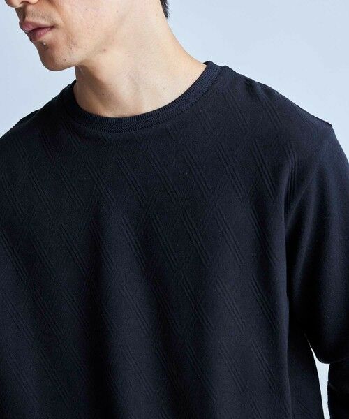 MEN'S BIGI / メンズビギ Tシャツ | ふくれJQDカットソー | 詳細9