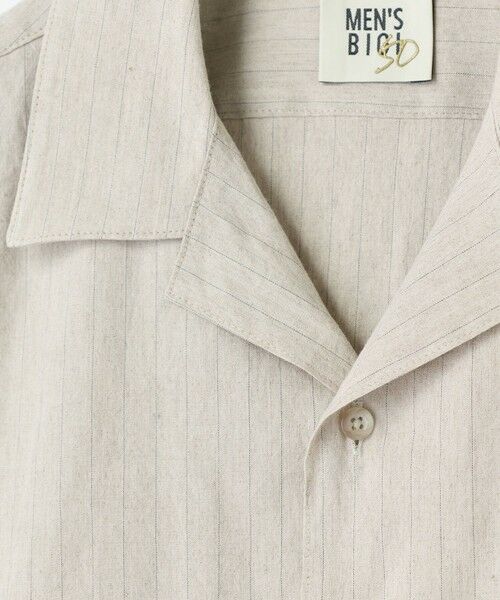 MEN'S BIGI / メンズビギ シャツ・ブラウス | SMART MERINO/ヴィスコースリネン オープンカラーシャツ＜軽量/通気性＞＜ストレッチ＞ | 詳細11