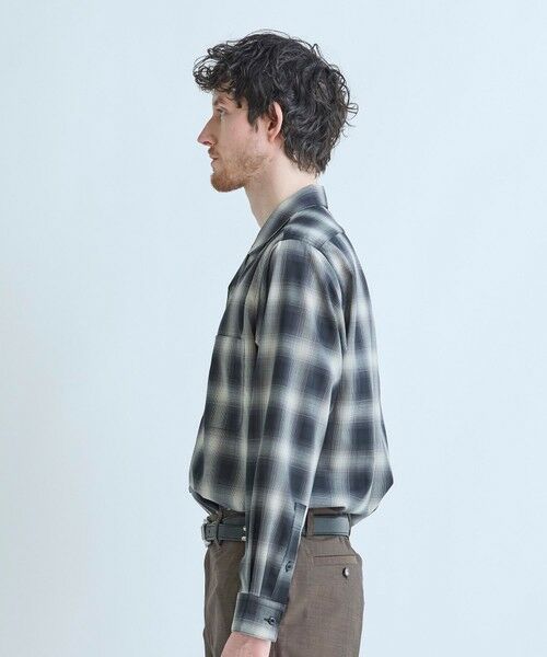 MEN'S BIGI / メンズビギ シャツ・ブラウス | SMART MERINO/ヴィスコースリネン オープンカラーシャツ＜軽量/通気性＞＜ストレッチ＞ | 詳細19