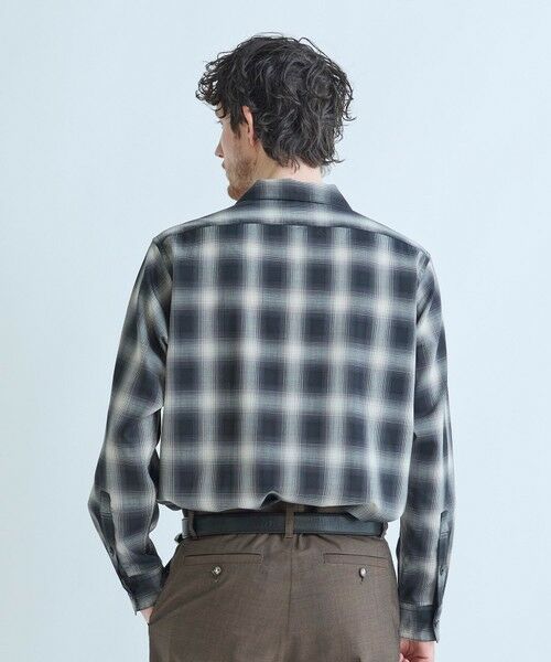 MEN'S BIGI / メンズビギ シャツ・ブラウス | SMART MERINO/ヴィスコースリネン オープンカラーシャツ＜軽量/通気性＞＜ストレッチ＞ | 詳細20