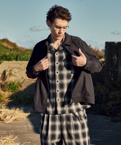 MEN'S BIGI / メンズビギ シャツ・ブラウス | SMART MERINO/ヴィスコースリネン オープンカラーシャツ＜軽量/通気性＞＜ストレッチ＞ | 詳細16