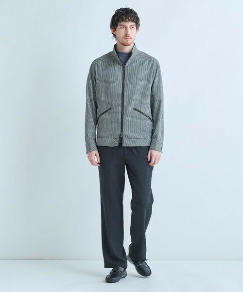 MEN'S BIGI / メンズビギ ブルゾン | ライトサッカー スタンドカラーブルゾン＜ストレッチ/通気性＞ | 詳細9