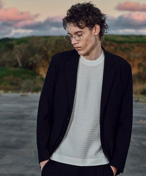 MEN'S BIGI / メンズビギ テーラードジャケット | 【ACTIVE TAILOR】Air tool テーラードジャケット＜高通気性/ストレッチ/接触冷感/UVカット/防シワ＞ | 詳細1