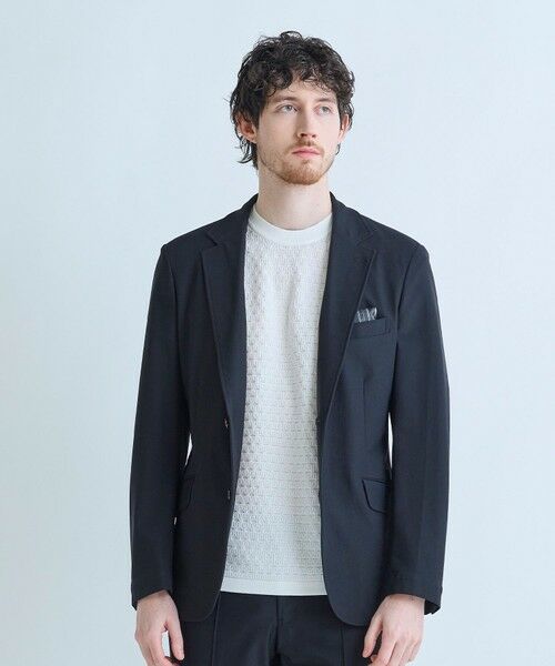 MEN'S BIGI / メンズビギ テーラードジャケット | 【ACTIVE TAILOR】Air tool テーラードジャケット＜高通気性/ストレッチ/接触冷感/UVカット/防シワ＞ | 詳細4