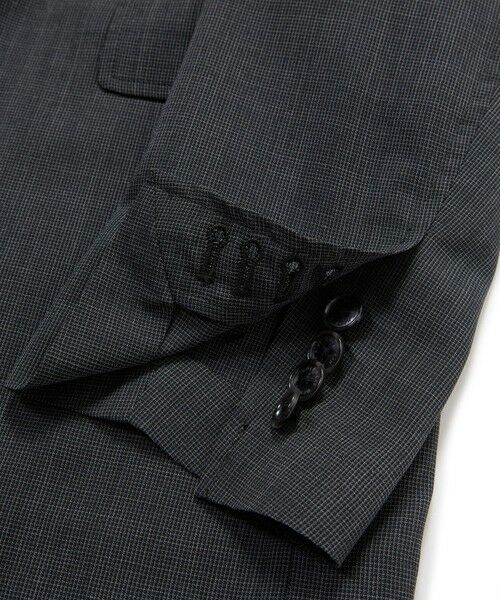 MEN'S BIGI / メンズビギ テーラードジャケット | 【COLE HAAN/コール ハーン】別注 サマーサイロフィルウールピンチェックジャケット＜通気性＞ | 詳細13