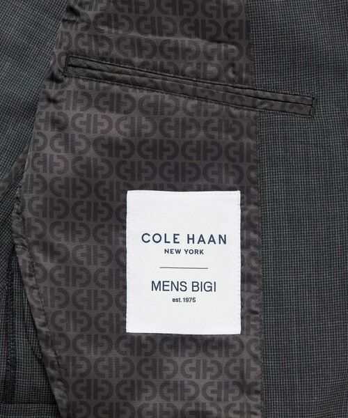 MEN'S BIGI / メンズビギ テーラードジャケット | 【COLE HAAN/コール ハーン】別注 サマーサイロフィルウールピンチェックジャケット＜通気性＞ | 詳細15