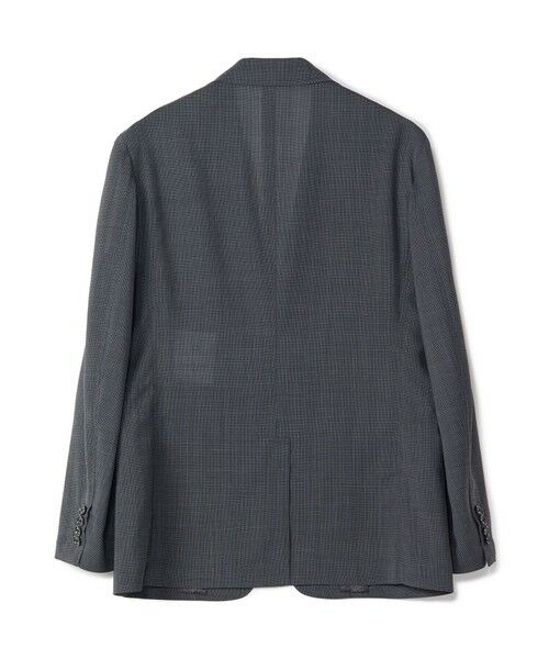MEN'S BIGI / メンズビギ テーラードジャケット | 【COLE HAAN/コール ハーン】別注 サマーサイロフィルウールピンチェックジャケット＜通気性＞ | 詳細17