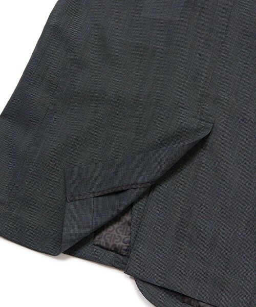 MEN'S BIGI / メンズビギ テーラードジャケット | 【COLE HAAN/コール ハーン】別注 サマーサイロフィルウールピンチェックジャケット＜通気性＞ | 詳細18