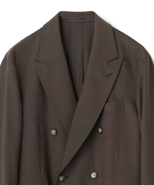 MEN'S BIGI / メンズビギ テーラードジャケット | 【MARLANE/マルラーネ】ウールシャンブレー リラックスフィットジャケット | 詳細11
