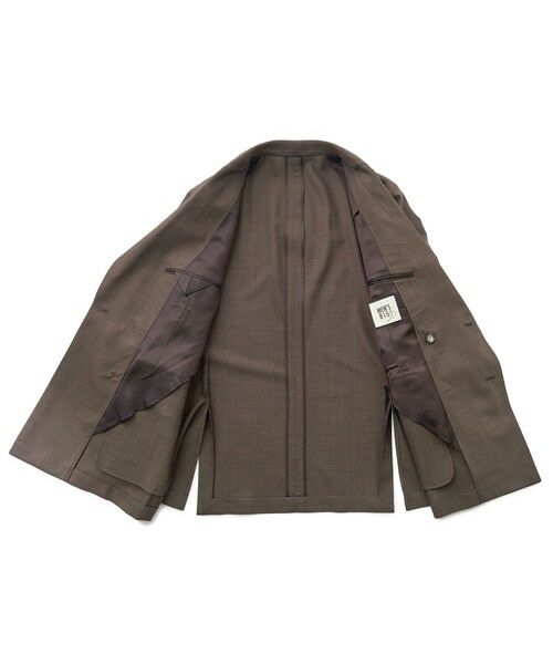 MEN'S BIGI / メンズビギ テーラードジャケット | 【MARLANE/マルラーネ】ウールシャンブレー リラックスフィットジャケット | 詳細15
