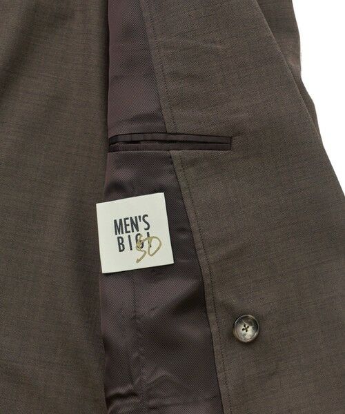 MEN'S BIGI / メンズビギ テーラードジャケット | 【MARLANE/マルラーネ】ウールシャンブレー リラックスフィットジャケット | 詳細16
