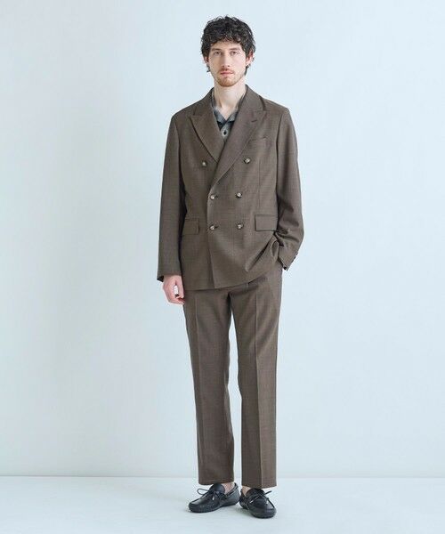 MEN'S BIGI / メンズビギ テーラードジャケット | 【MARLANE/マルラーネ】ウールシャンブレー リラックスフィットジャケット | 詳細9