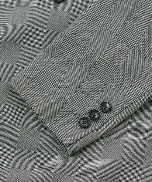 MEN'S BIGI / メンズビギ テーラードジャケット | SMART MERINOウールトロピカル/グレンチェック ダブルジャケット＜防シワ＞＜軽量＞＜ストレッチ＞ | 詳細25