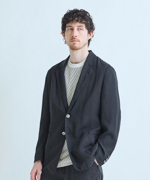 MEN'S BIGI / メンズビギ テーラードジャケット | テンセルダンガリーテーラードジャケット | 詳細1