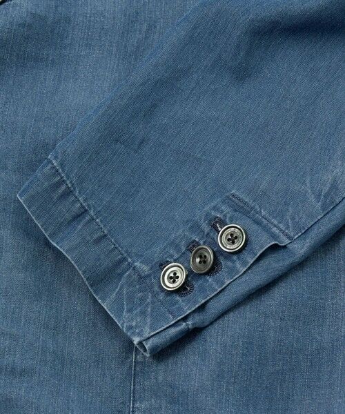 MEN'S BIGI / メンズビギ テーラードジャケット | テンセルダンガリーテーラードジャケット | 詳細15