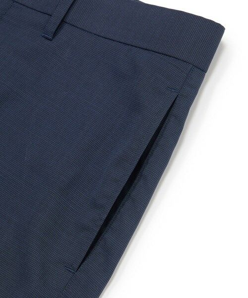 MEN'S BIGI / メンズビギ スラックス・ドレスパンツ | 【COLE HAAN/コール ハーン】別注 サマーサイロフィルウールピンチェックパンツ＜通気性＞ | 詳細25