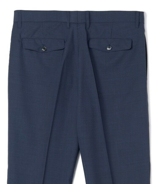 MEN'S BIGI / メンズビギ スラックス・ドレスパンツ | 【COLE HAAN/コール ハーン】別注 サマーサイロフィルウールピンチェックパンツ＜通気性＞ | 詳細28