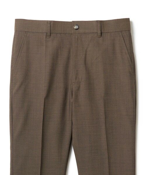 MEN'S BIGI / メンズビギ スラックス・ドレスパンツ | 【MARLANE/マルラーネ】ウールシャンブレー リラックスフィットスラックス | 詳細10