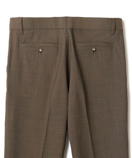 MEN'S BIGI / メンズビギ スラックス・ドレスパンツ | 【MARLANE/マルラーネ】ウールシャンブレー リラックスフィットスラックス | 詳細17